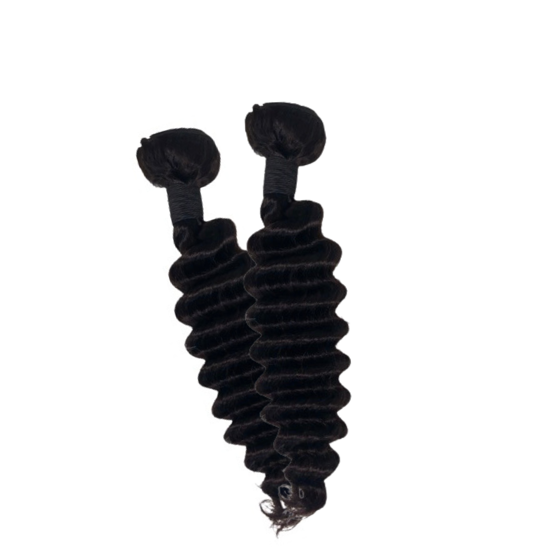 Deep wave virgin hair